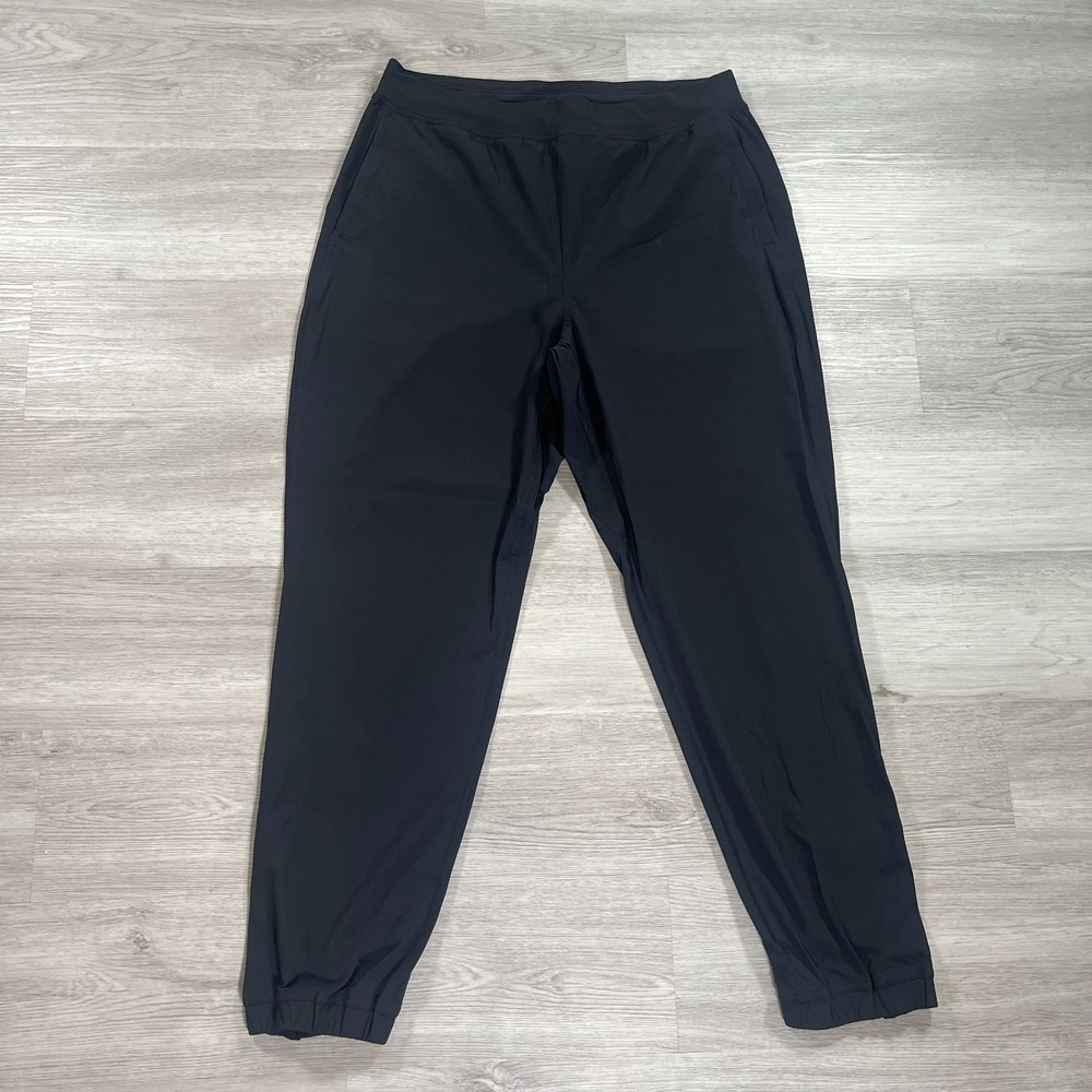 Lululemon Pants Womens 10 Black Lightweight Stretch Jogger Drawstrings
